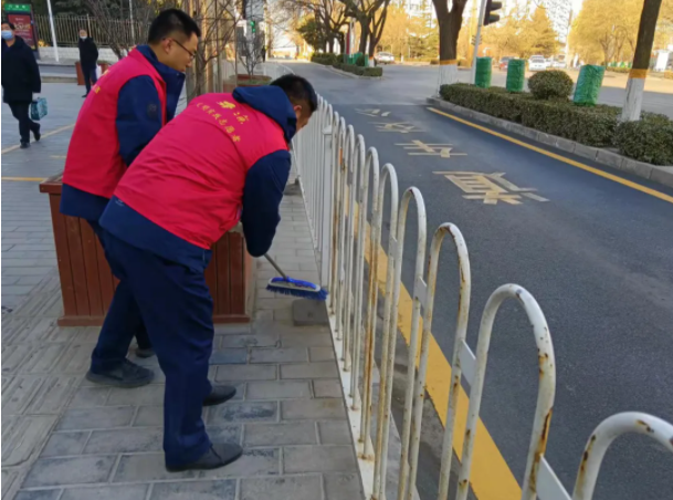 文明创建我先行——星空平台·（StarSky Sports）官方网站积极组织参加全市志愿服务集中示范活动(图2)